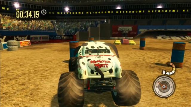 Monster Jam: Path of Destruction ... (PS3) Gameplay смотреть онлайн