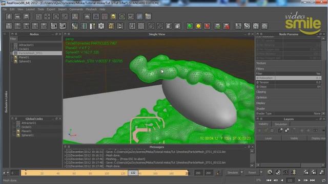 Cinema 4D – Симуляция жидкости в Cinema 4D. [Уроки 3D] смотреть онлайн