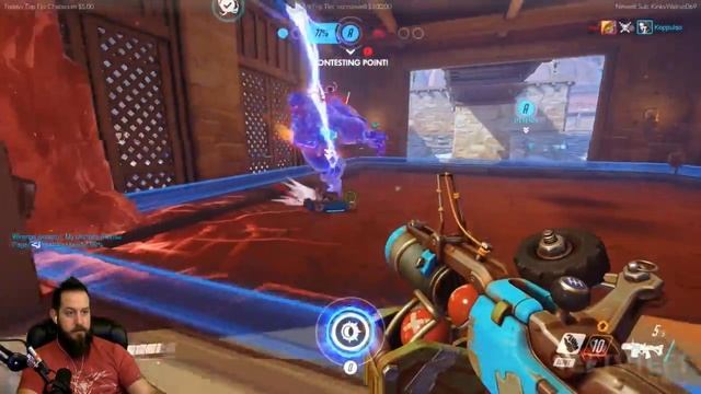 Overwatch PC - Tryna Git Gud - Junk Rat, Pharrah, Soldier 76 - 60fps смотреть онлайн