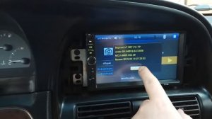 Настройка звука 2DIN 7018b