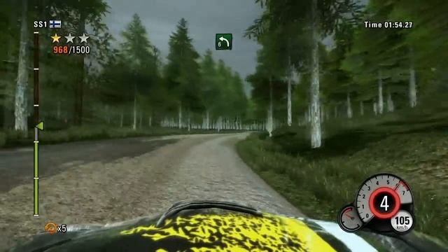 WRC3 - Finalnd - Single Stage Event Gameplay HD 9800GTX смотреть онлайн