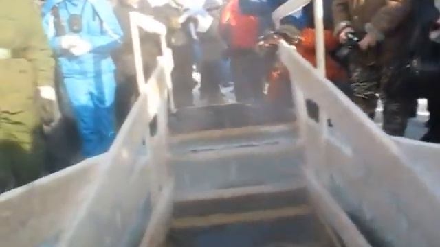 Крещение 2011. Иордань, подводная видеосъемка. смотреть онлайн