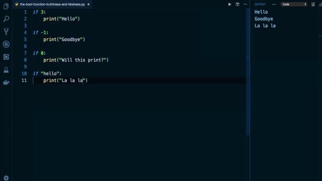 Python Programming Tutorial # 52 | The bool Function Truthiness and Falseness in Python - English смотреть онлайн