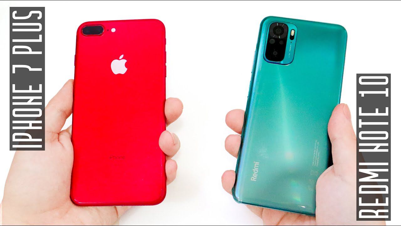 Что выбрать? БУ iPhone 7 Plus или Xiaomi Redmi Note 10? смотреть онлайн