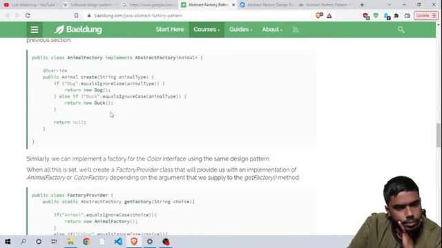 Design Patterns - Abstract Factory Pattern #1 смотреть онлайн