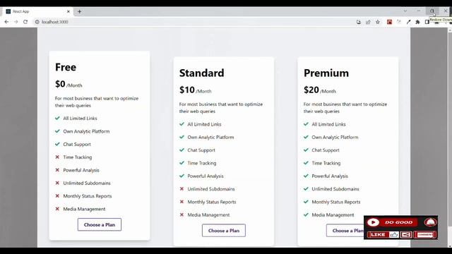 Pricing Page with React Hooks with Modal to make a Purchase смотреть онлайн