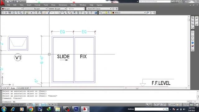 DOORS & WINDOWS SCHEDULE IN AUTOCAD. смотреть онлайн