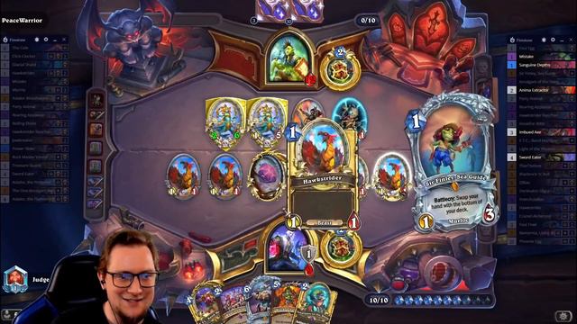 Hybrid Menagerie WARRIOR to LEGEND | Hearthstone Standard | Festival of Legends смотреть онлайн