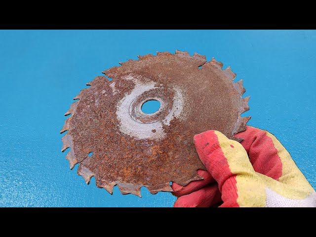 Блестящая идея из старого пильного полотна!! смотреть онлайн