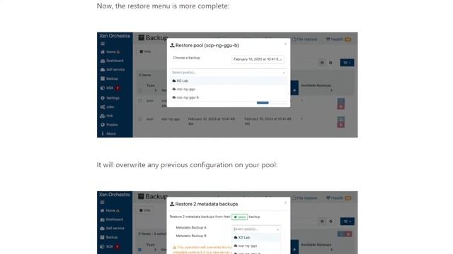 Xen Orchestra 5.80 - OpenID Connect support, V2V tool, Pool Metadata restore and more... смотреть онлайн