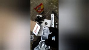 Мерседес Спринтер.Замена натяжителя ремня Грм.+Замена пружины и амортизатора.Не снимая радиатор.