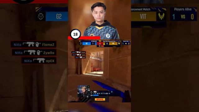 NIKO СДЕЛАЛ ЭПИЧНЫЙ КЛАТЧ 1V3, НУ... ПОЧТИ!! смотреть онлайн