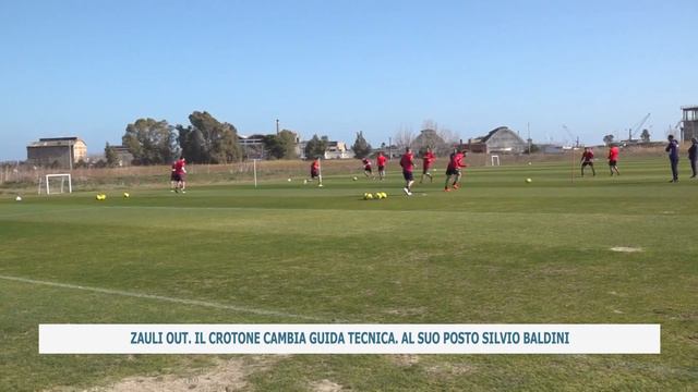 ZAULI OUT. IL CROTONE CAMBIA GUIDA TECNICA. AL SUO POSTO SILVIO BALDINI смотреть онлайн