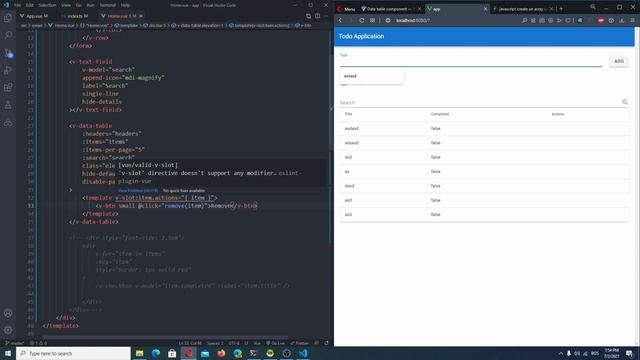 Vue Todo App, Vuetify UI - Part 1 смотреть онлайн