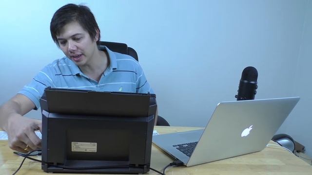 How to scan long documents on Canon dr c225 with the Mac смотреть онлайн