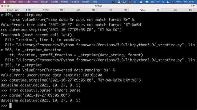 5 tricks for working with datetimes in Python смотреть онлайн