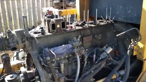 Двигатель Deutz TD226B снятие - установка распредвала с двигателя, без снятия двигателя.