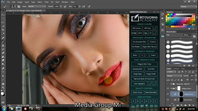 first time beauty retouch panel v.3.2,v.3.3 I part 1 I download retouching link смотреть онлайн