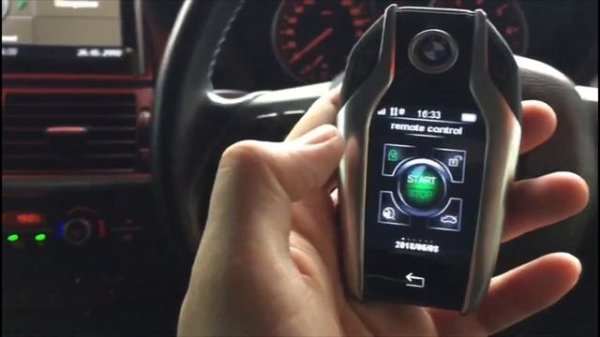 BMW E70 X5 Smart Display Key upgrade