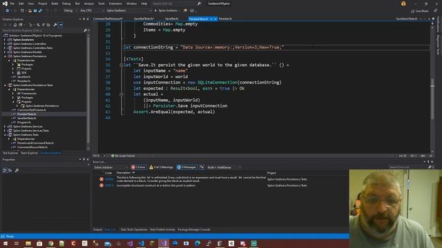 Day #20 - Test Driven Development in F# of a Text-Based Seaborne Trading Simulation Game смотреть онлайн