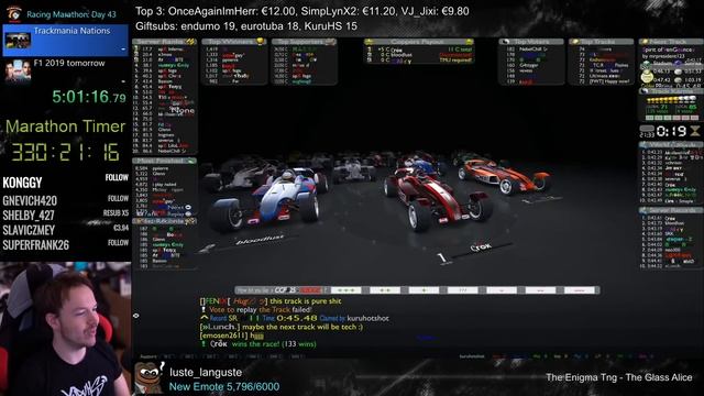 Trackmania Nations is the best free Racing Game! | Racing Marathon 2020 | KuruHS смотреть онлайн