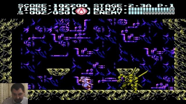 #9 НОЧНОЙ РЕТРО стрим ninja gaiden III попытка-тренировка смотреть онлайн