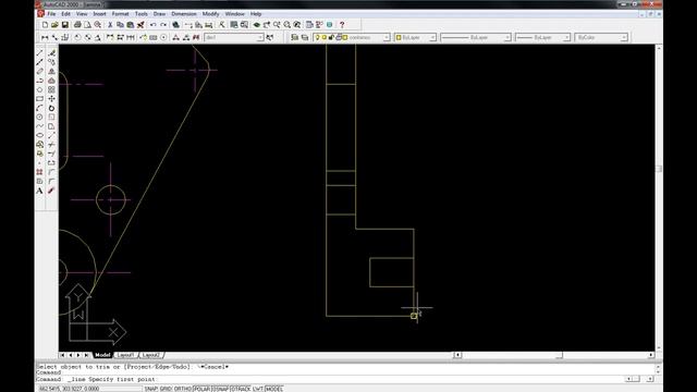 autocad 2000...lamina 7 parte 2...PLFYmens... смотреть онлайн