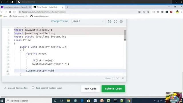 56:Prime Checker || Hackerrank java solutions смотреть онлайн