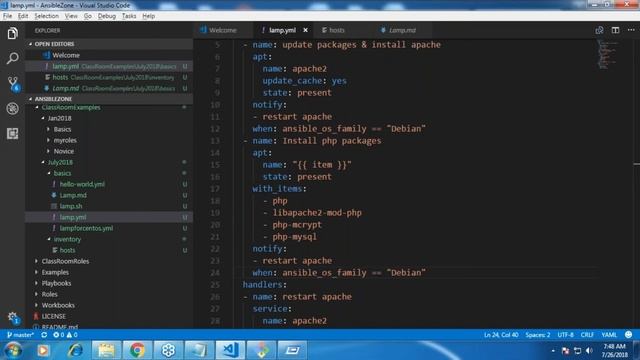 Devops Tutorial | Ansible Tool For Devops | Class - 7 | Online IT Tutorials смотреть онлайн