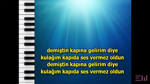 Gülay Erden.Sen gelmez oldun.Karaoke. смотреть онлайн