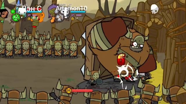 Прохождение игры (castle crashers) часть 1 смотреть онлайн