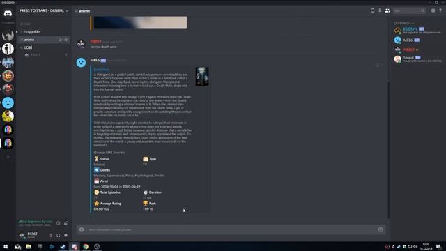Discord Anime Botları Nedir Nasıl Kullanılır ?-MEE6 , EGGSY's , SENPAİ BOT смотреть онлайн