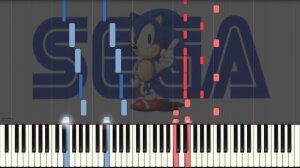 Green Hill Zone - Sonic - Piano Tutorial - Synthesia