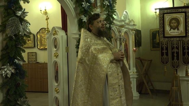 Проповедь в праздник Рождества Христова 07 января 2016 смотреть онлайн