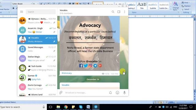 Bookmark or Save a message in Telegram - New Feature - Hindi смотреть онлайн