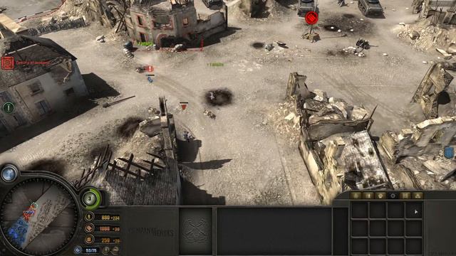 Company of Heroes Прохождение на эксперте Часть 7 "Шербур" смотреть онлайн