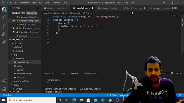 Graphql modularity in schema and resolver part 3 смотреть онлайн