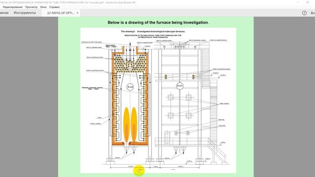 TUBE TYPE FURNACES GS TYPE PATHS OF OPTIMIZATION OF OPERATION OF TUBE TYPE FURNACES ORF смотреть онлайн