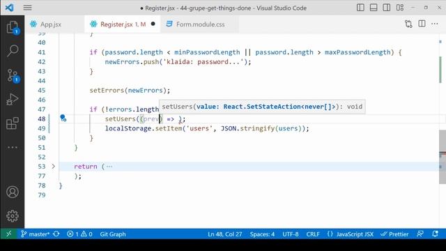 "Get things done" app using Create React App - 44 grupė (122) смотреть онлайн