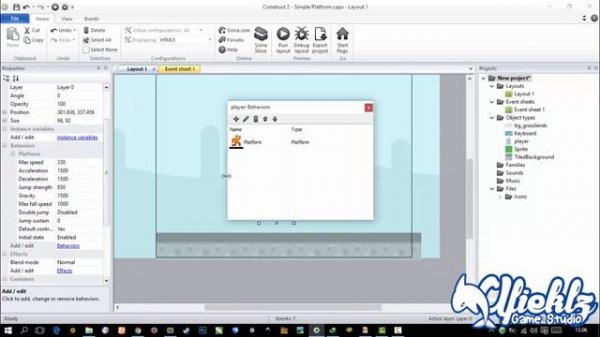 How To Make Player Flying Ability Construct 2 Tutorial + CAPX
