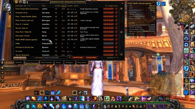 ADDONS WOW 5.4.0   . OQueue . Ya Es Facil Encontrar Gruopo!!