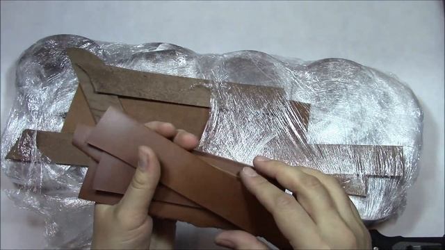 Распаковка посылки от Мони с кожей буйвола Беж и Prima Cortega !!! смотреть онлайн