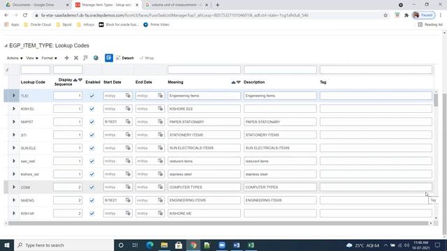 Creation of Jobs, Departments and Position Levels and item classes in oracle cloud смотреть онлайн