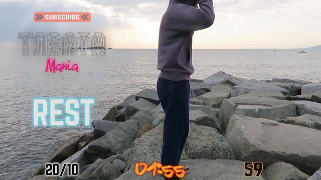 TABATA Workout Challenge : 120 Jump Lunges - TABATAMANIA смотреть онлайн
