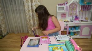 Собираю рюкзак в школу Back to school Виктория влог