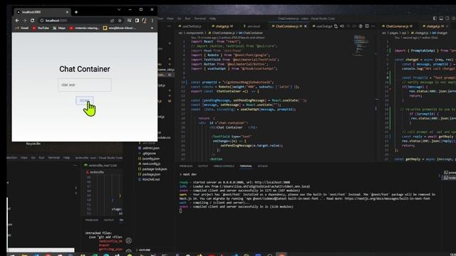 Part2 Software Engineer Challenge Chat GPT to build AI web Chat Bot смотреть онлайн