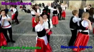 Balli di Gruppo 2014  - Tarantella - Tarantella Pulcinella - Coreografia MarinaDance