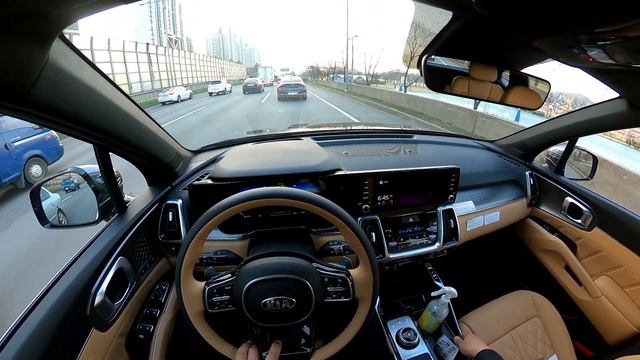 Kia Sorento 2020 POV in Seoul Korea смотреть онлайн
