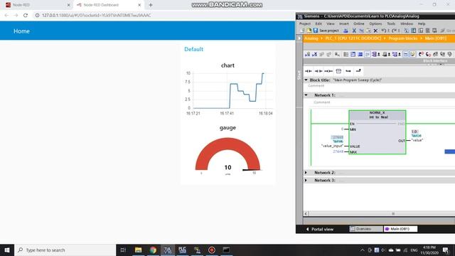 Dashboard cơ bản trong Node-Red [Basic Dashboard Node-red (Read/Write Data PLC Siemens)] смотреть онлайн