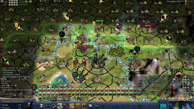 Civ 4 Deity 1516 - Pacal II - Modern Guerrilla tactics смотреть онлайн
